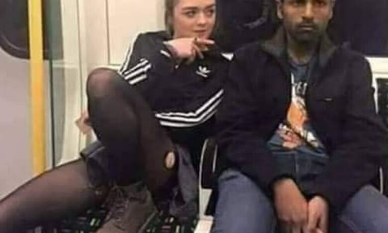 صورة في قطار اشهرت شاب عربي بألمانيا