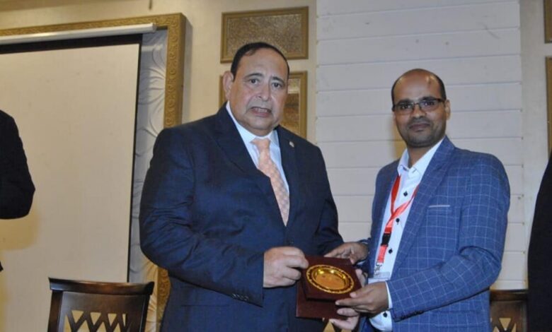 باحث يمني يشارك في مؤتمر تكنولوجيا المياه بجمهورية مصر العربية