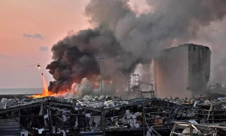 لبنان يعلن ارتفاع عدد قتلى انفجار مرفأ بيروت إلى 158 شخصا