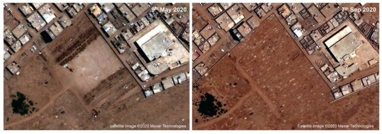 صور أقمار صناعية للقبور ترصد وفيات كورونا في عدن