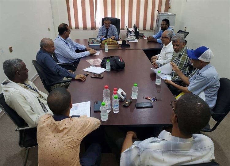 وكيل وزارة الزراعة يلتقي مسؤول برنامج الأمم المتحدة للمستوطنات (الهابيتات) في عدن