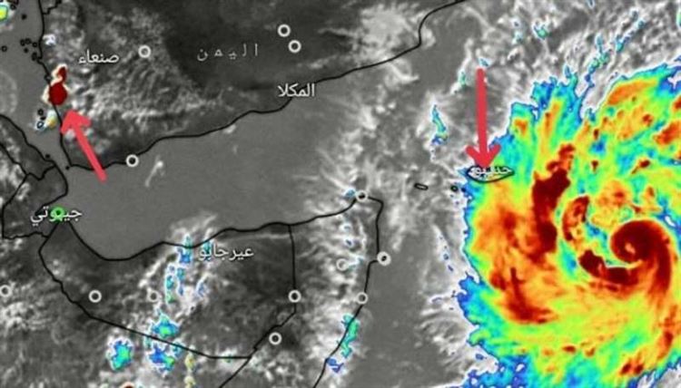 فلكي يمني: هذه المدن سيصلها إعصار "تيج" خلال الساعات القادمة