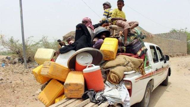 الدولية: 10 ألف أسرة يمنية نزحت منذُ مطلع العام الجاري