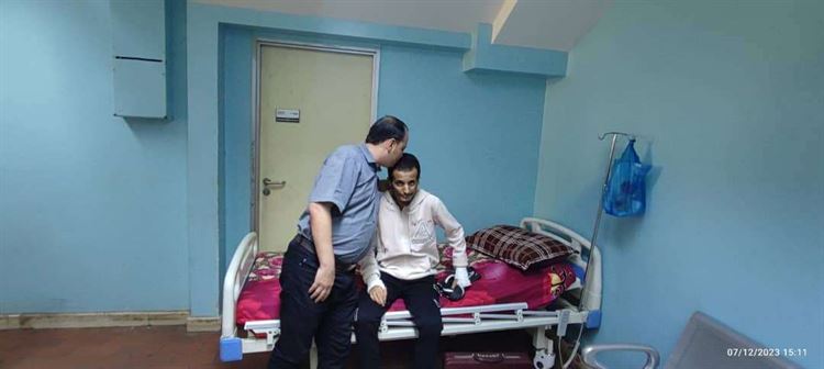وكيل محافظة الضالع يثمن تكفل قائد اللواء الثاني حماية رئاسية بعلاج المريض "جهاد عبد السلام"