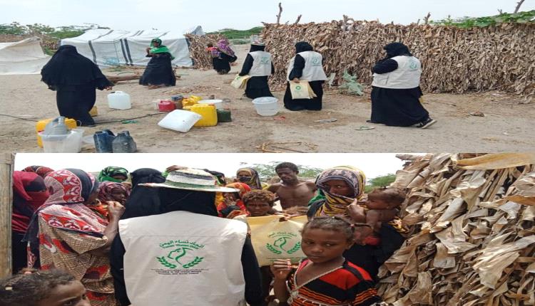 اتحاد النساء في محافظة أبين يضيء أيام العيد للأطفال المحتاجين