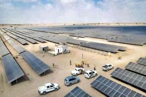 الكشف عن موعد دخول محطة الطاقة الشمسية إلى الخدمة في عدن
