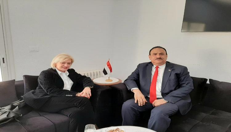 السفير باحبيب يستقبل سعادة سفيرة جمهورية صربيا الصديقة لدى تونس