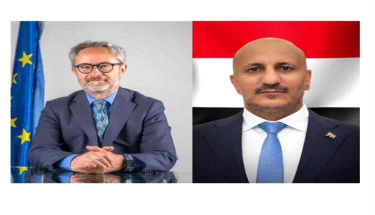 طارق صالح وسفير الاتحاد الأوربي يبحثان آفاق العملية السياسية وتداعيات التصعيد في البحر الأحمر
