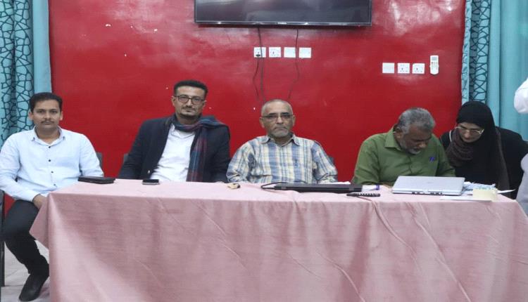 تدشين مشروع دعم قدرة المجتمع اليمني على الصمود في مديرية خنفر بأبين 
