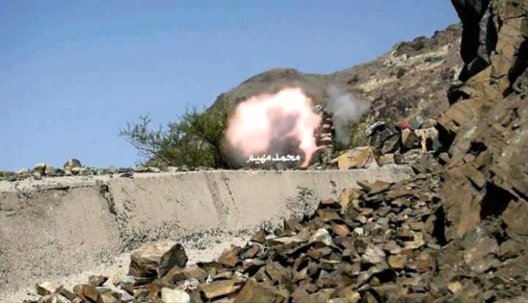 استشهاد جندي وإصابة شخصين في قصف حوثي على جبهة ثرة