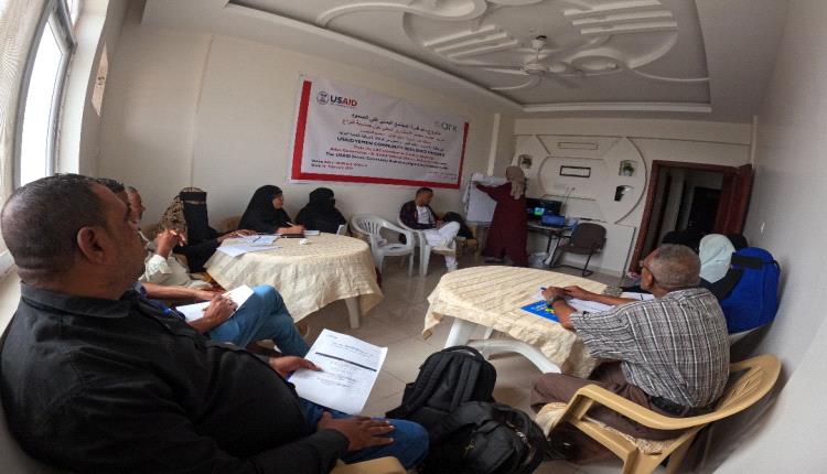 ورشة عمل بعنوان "حساسية النزاع" في مديرية الشيخ عثمان ، عدن