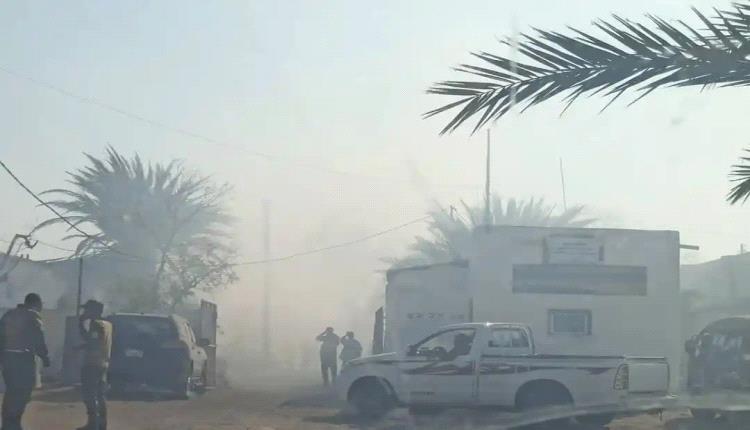 عاجل : اندلاع حريق بوزارة الداخلية