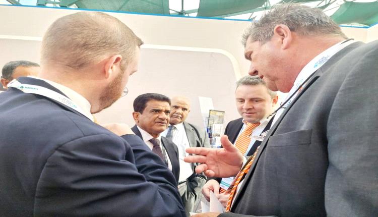 وزير النفط والمعادن يدشن جناح اليمن بمعرض مؤتمر التعدين الدولي بالرياض
