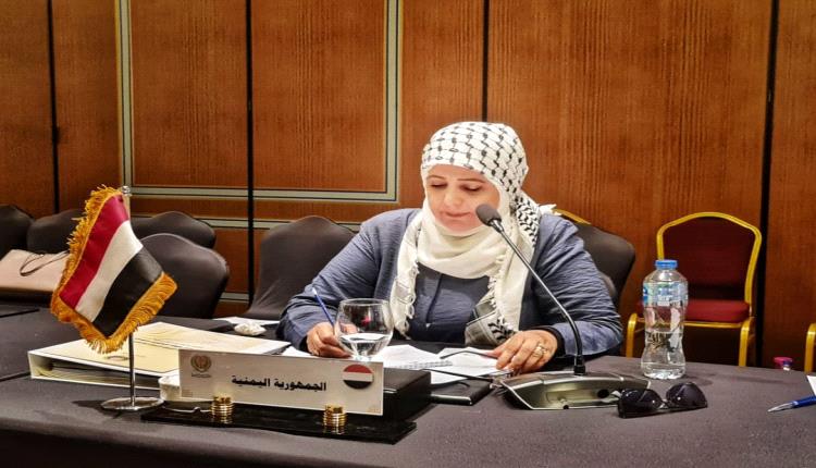 رئيسة اللجنة الوطنية للمرأة تشارك في الاجتماع العادي الحادي والعشرون لمنظمة المرأة العربية
