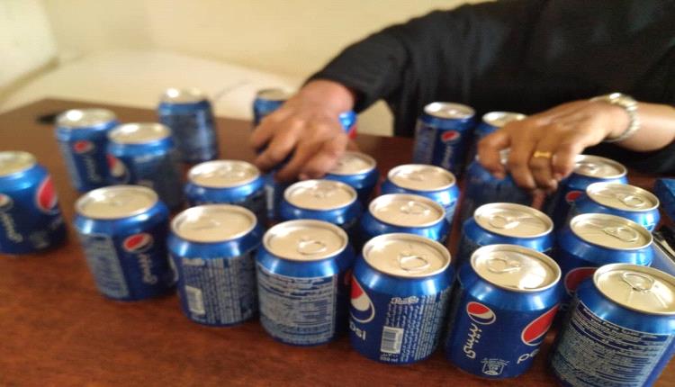 مكتب الأشغال العامة بزنجبار يضبط عدد من المشروبات الغازية منتهية الصلاحية