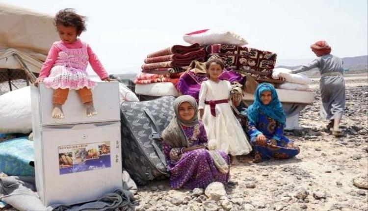 الأمم المتحدة: ثلث النازحين باليمن يفتقرون للمأوى المستدام
