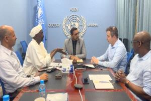 وكيل أول الحديدة يلتقي ممثلي الأمم المتحدة في عدن