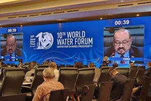 اليمن تشارك في المنتدى العالمي للمياه العاشر في اندونيسيا
