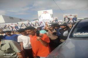 محكمة الحوطة تبدأ في محاكمة قتلة الرشيدي والمئات من المحتجين يطالبون بالقصاص
