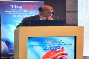 الدكتور محمد السعدي يشارك في المؤتمر السنوي ال26 للجمعية المصرية لضغط الدم