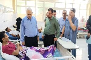مدير صحة عدن يتفقد مستشفى 22 مايو الجراحي التخصصي