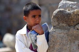 اليونيسف تؤكد أن أكثر من  4.5 مليون طفل يمني بلا تعليم 
