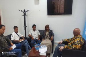 رئيس حلف أبناء قبائل شبوة يلتقي مدير مكتب “الأوتشا” في اليمن