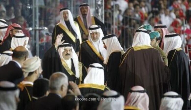 ملك البحرين يفتتح خليجي 21 بحضور بلاتر وبلاتيني