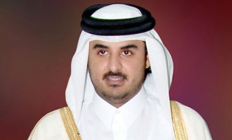 أمير قطر يؤكد مواصلة بلاده دعم الشرعية في اليمن