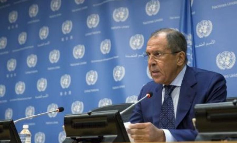 لافروف: روسيا لا تعتبر الجيش السوري الحر منظمة إرهابية