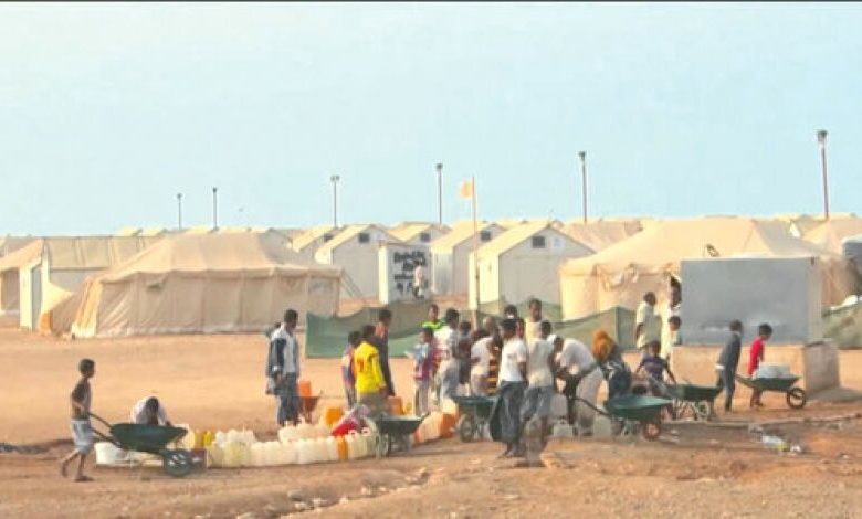 اللاجئون اليمنيون يفقدون الأمل تحت شمس جيبوتي الحارقة