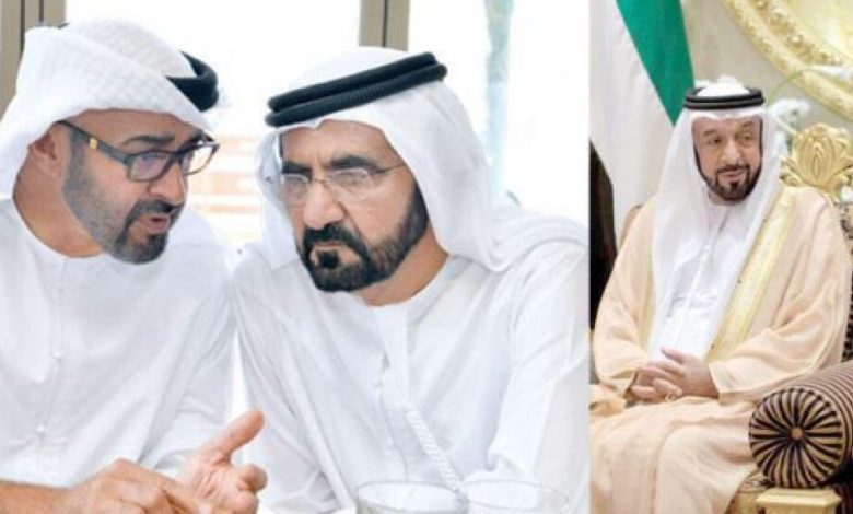 رئيس دولة الإمارات: سنعمل ضمن إطار التحالف العربي لاستعادة الشرعية في اليمن