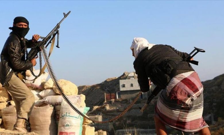 مصرع 6 حوثيين في مواجهات مع المقاومة بمديرية ولد ربيع بمحافظة البيضاء