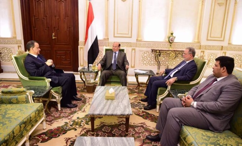 صحافة ساخرة : العليمي يلتقي المبعوث الاممي الى اليمن بحضور الرئيس هادي
