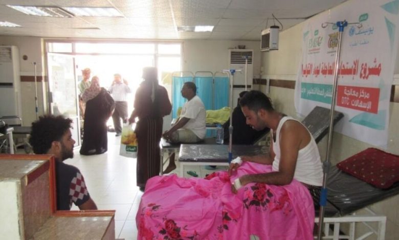 المؤسسة الطبية الميدانية تدشن مشروع الاستجابة العاجلة لمكافحة وباء الكوليرا في محافظتي عدن ولحج