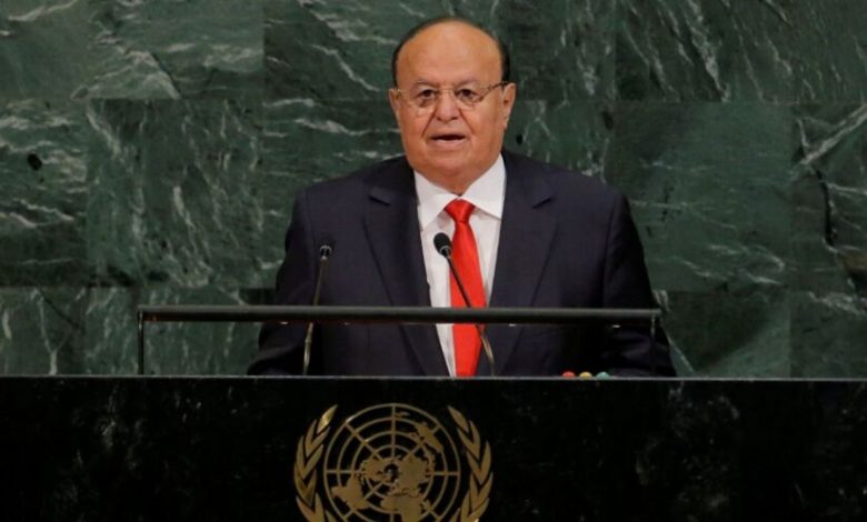 الرئيس اليمني: إيران تدعم الإرهاب.. والإرياني: الحوثيون يسيطرون على 20%