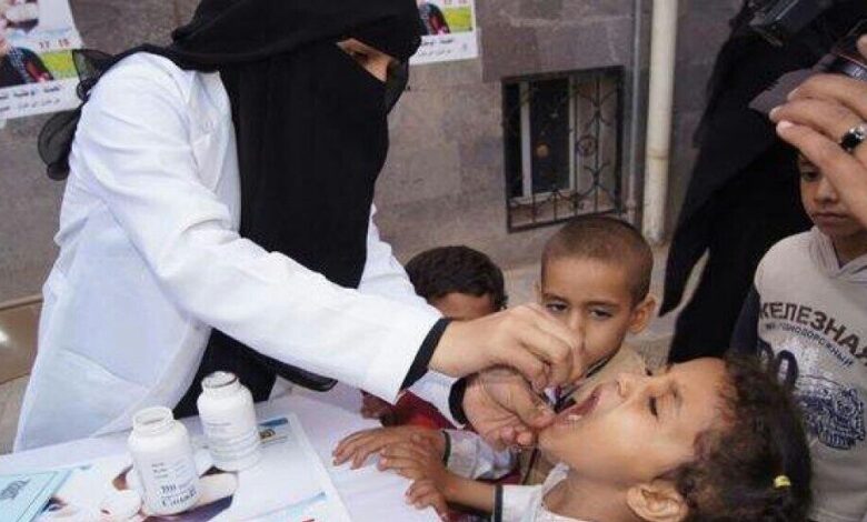 الاثنين : انطلاق الحملة الوطنية لمكافحة فيروس شلل الأطفال باليمن