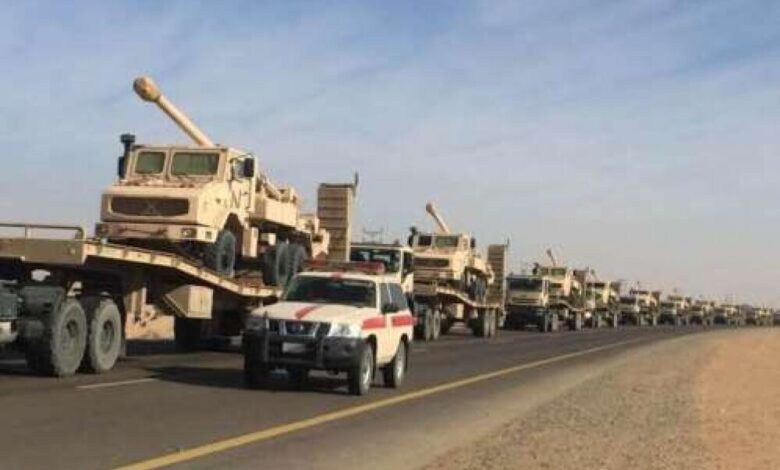 الحرس الوطني السعودي يدفع بقوات ضخمة الى الحدود مع اليمن