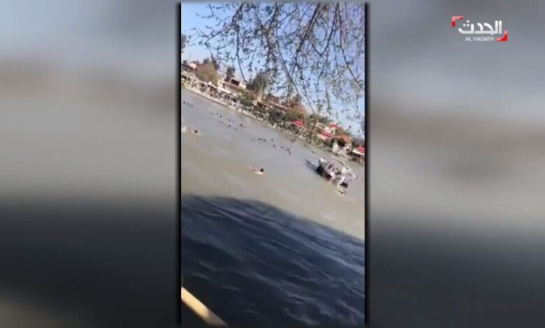 وفاة نحو 60 شخصا إثر غرق عبارة في نهر دجلة في الموصل