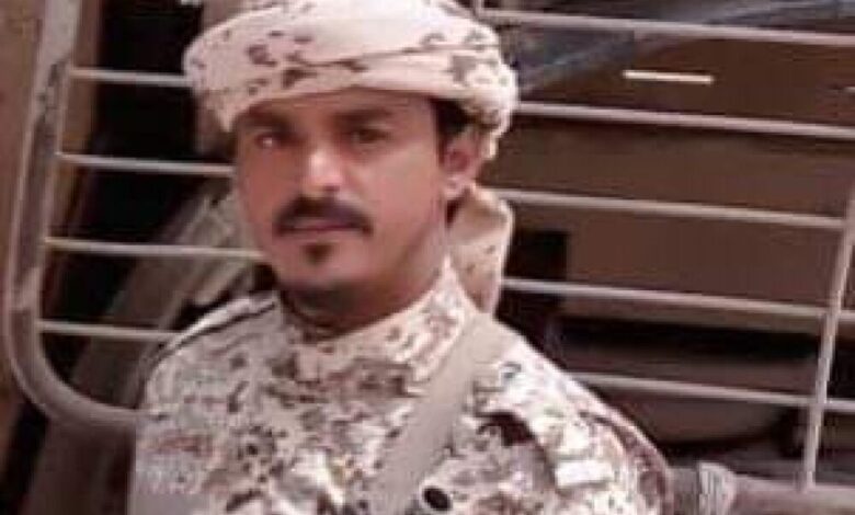 قيادة قوات الحزام الأمني بمحافظة لحج تنعي استشهاد القائد"نعيم شنظور"