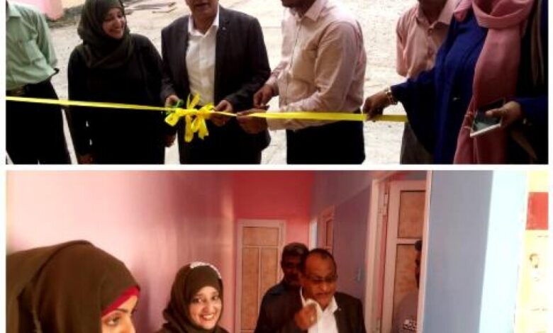 افتتاح مكتب للصحة المدرسة في مديرية  خورمكسر