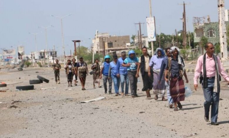"الحديدة"مليشيات الحوثي تستهدف نقاط الارتباط المشتركة التي تم تثبيتها بأطراف المدينة