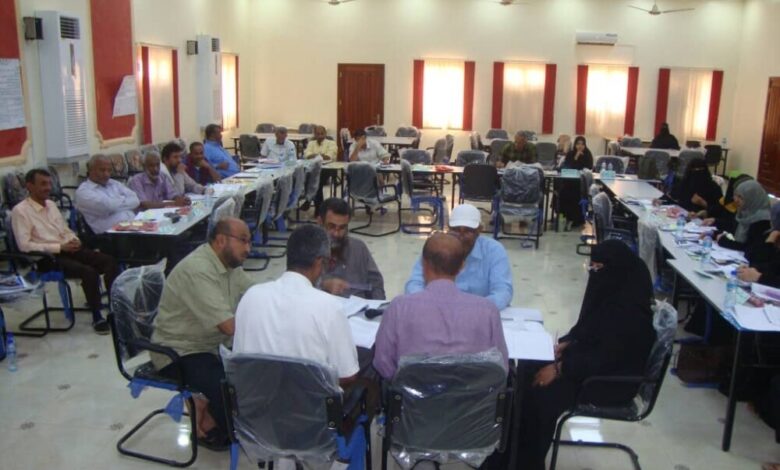 دورة تدريبية في المعايير الدنيا للتعليم في حالة الطوارئ للقيادات التربوية في عدن