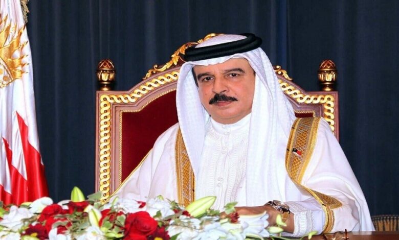 ملك البحرين: الاتفاق مع إسرائيل ليس موجها ضد أي دولة