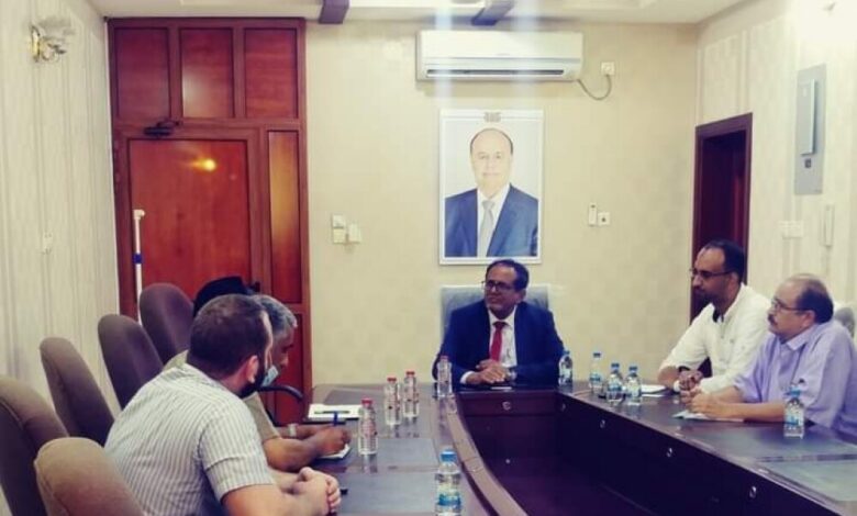 رئيس الهيئة العامة للطيران المدني والأرصاد يستقبل مديرة مكتب برنامج الغذاء العالمي في العاصمة المؤقتة عدن