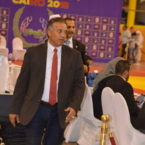فخر اليمن المهندس نعمان شاهر يشارك في تدشين ختام بطولة العالم للجودو بدولة قطر