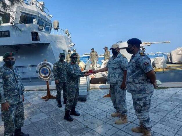 اختتامُ التدريبِ المشتركِ لقواتِ خفرِ السواحلِ المالديفية بمشاركة اليمن ودولٍ أُخرى .