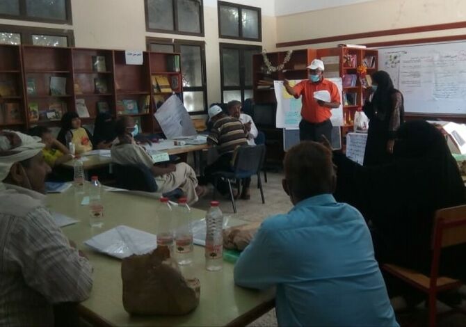 أختتام البرنامج التدريبي الخاص بالمشاركة المجتمعية لمجالس الاباء والامهات بمدارس مديرية دارسعد في عدن