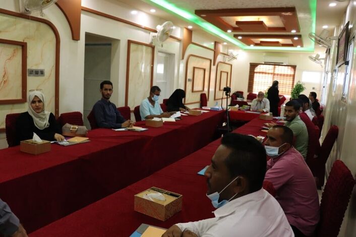 بدء تنفيذ برنامج تعزيز الامن المحلي في عدن بورشة تدريب الميسرين والوسطاء المجتمعيين