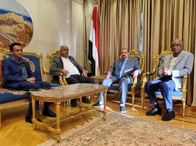 رئيس مجلس النواب اليمني يشيد بمواقف رئيس البرلمان العربي الجادة  لدعم القضية اليمنية